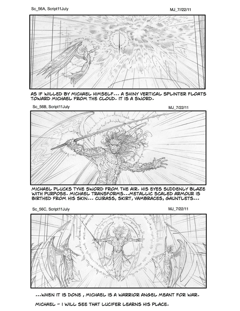 Illustration for article titled Thrilling Storyboards for Spielberg's Delayed Robopocalypse Movie